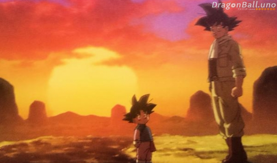 Goku y Goten granjeros