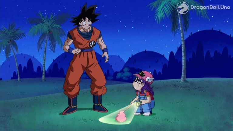 Gokú y Arale