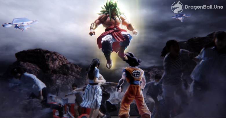 Dragon Ball Z The Real 4-D: Primer Tráiler ¡Gokú vs Broly Dios! —  