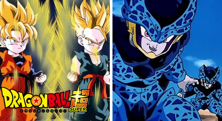 Resultado de imagen de cell jr goten trunks