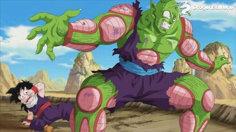 Piccolo se sacrifica por Gohan